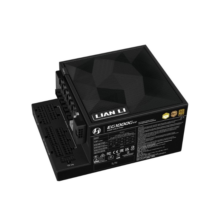 LIAN LI EDGE Gold V2 – Alimentation ATX 3.1 modulaire 80 Plus Gold