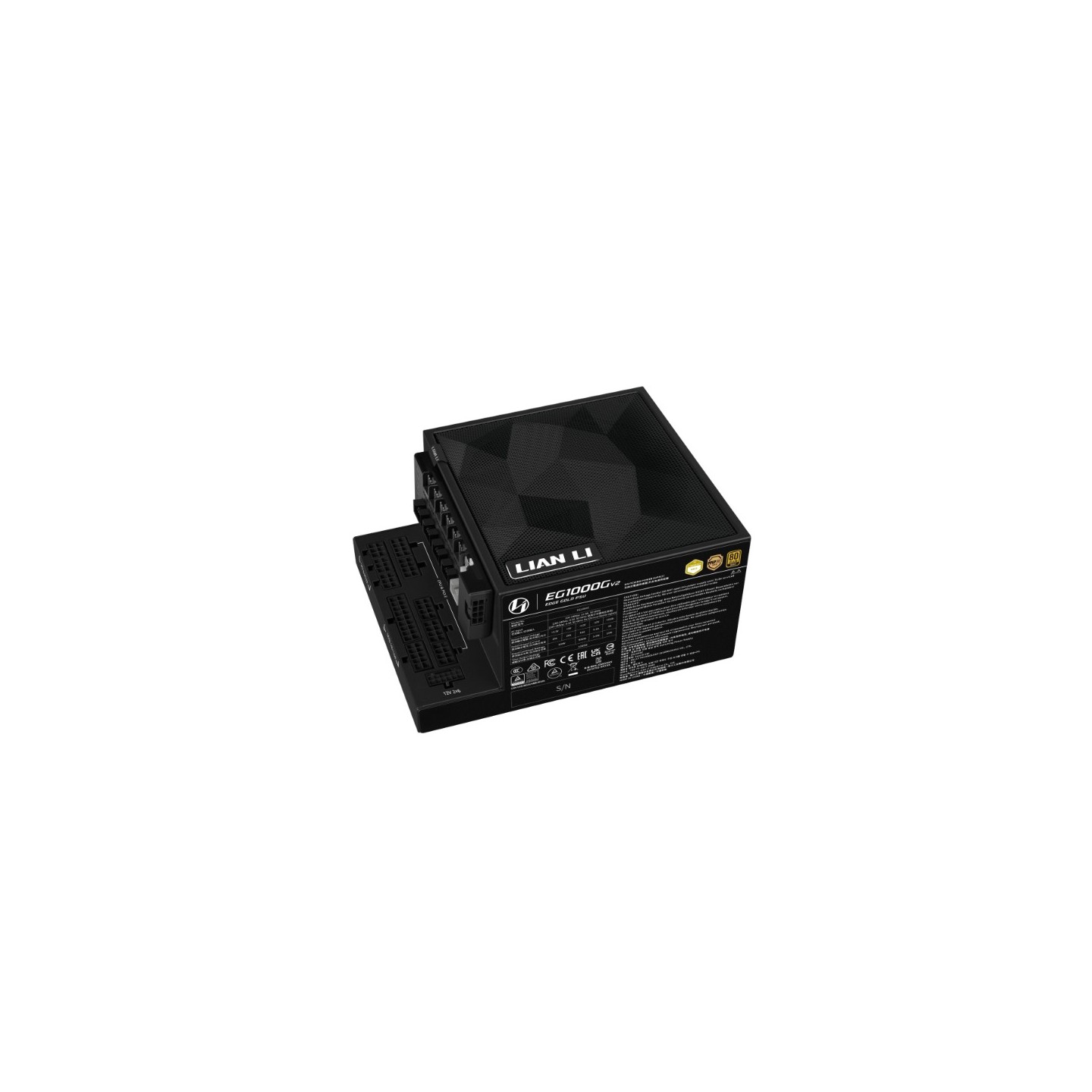 LIAN LI EDGE Gold V2 – Alimentation ATX 3.1 modulaire 80 Plus Gold