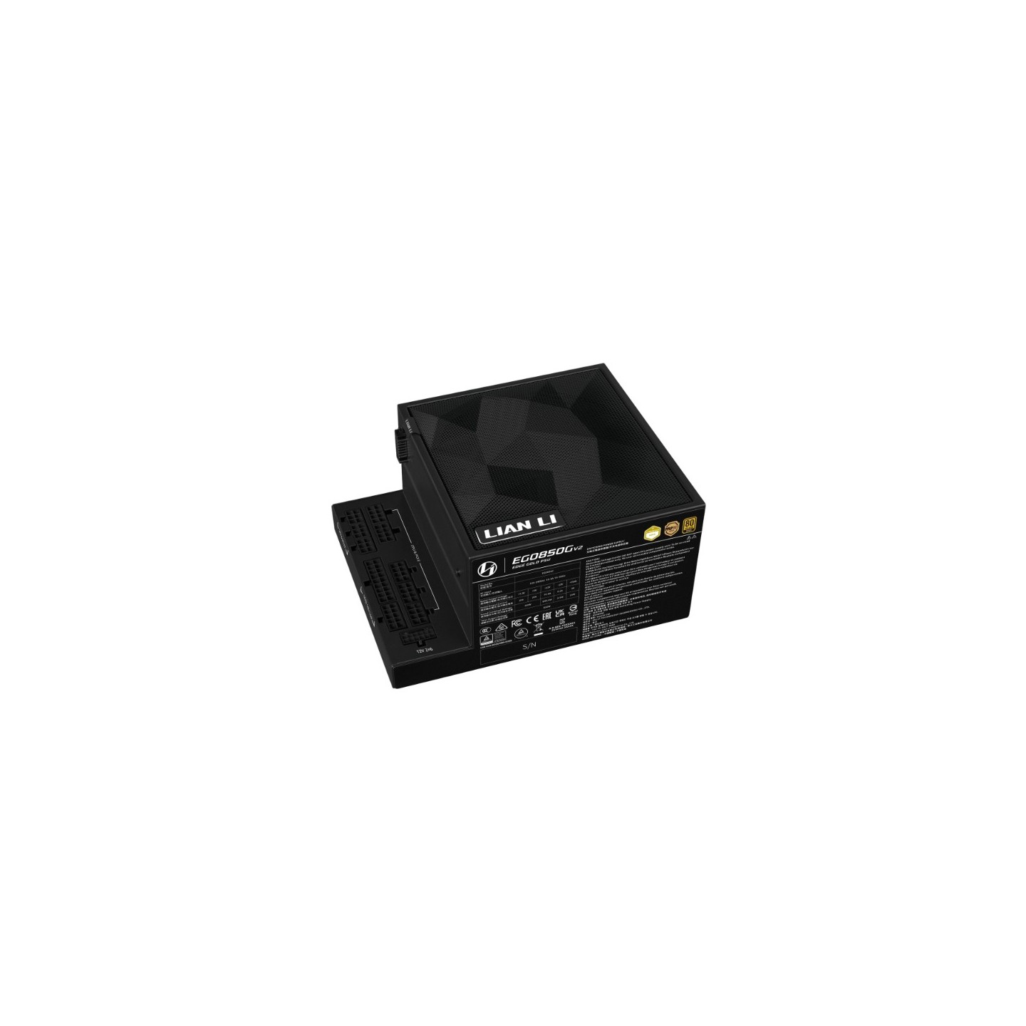 LIAN LI EDGE Gold V2 – Alimentation ATX 3.1 modulaire 80 Plus Gold