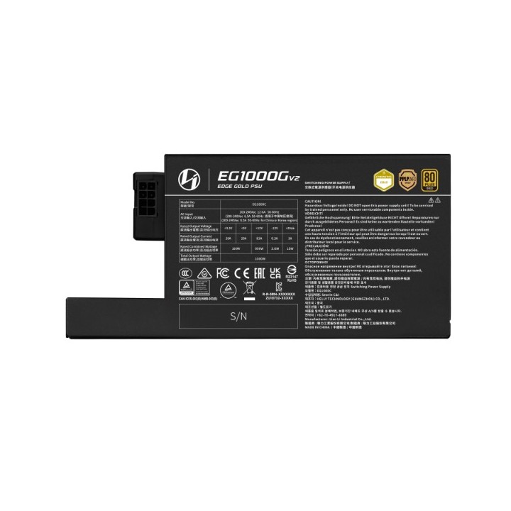 LIAN LI EDGE Gold V2 – Alimentation ATX 3.1 modulaire 80 Plus Gold