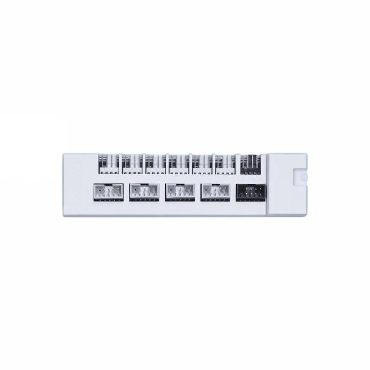 LIAN LI EDGE Hub V2 – Hub USB double puce, 4 ports USB et 6 ports ventilateurs PWM