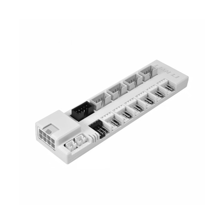 LIAN LI EDGE Hub ADV – Hub USB et PWM double puce avec surveillance thermique 12V-2×6