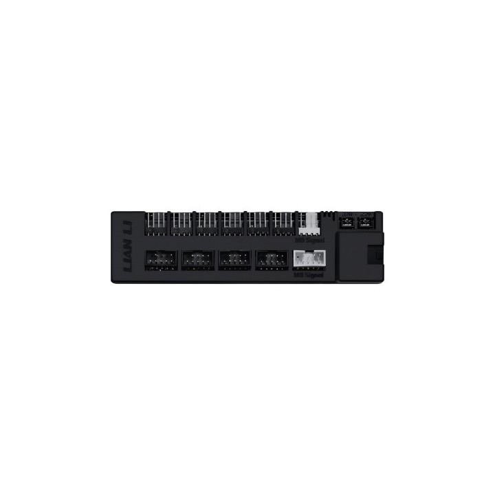 LIAN LI EDGE Hub ADV – Hub USB et PWM double puce avec surveillance thermique 12V-2×6