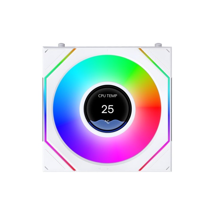 LIAN LI UNI FAN SL-INF FLEX – Ventilateur ARGB 120 mm avec écran LCD 1,8″