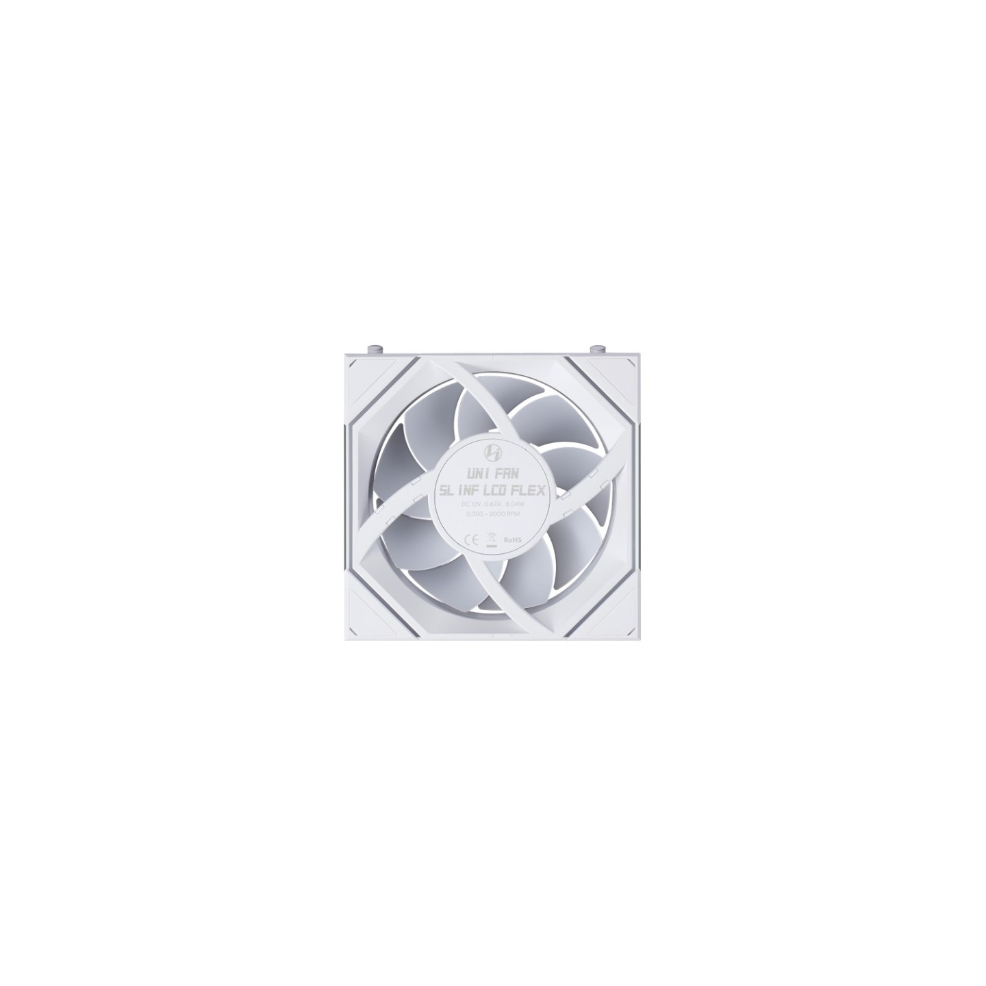 LIAN LI UNI FAN SL-INF FLEX – Ventilateur ARGB 120 mm avec écran LCD 1,8″