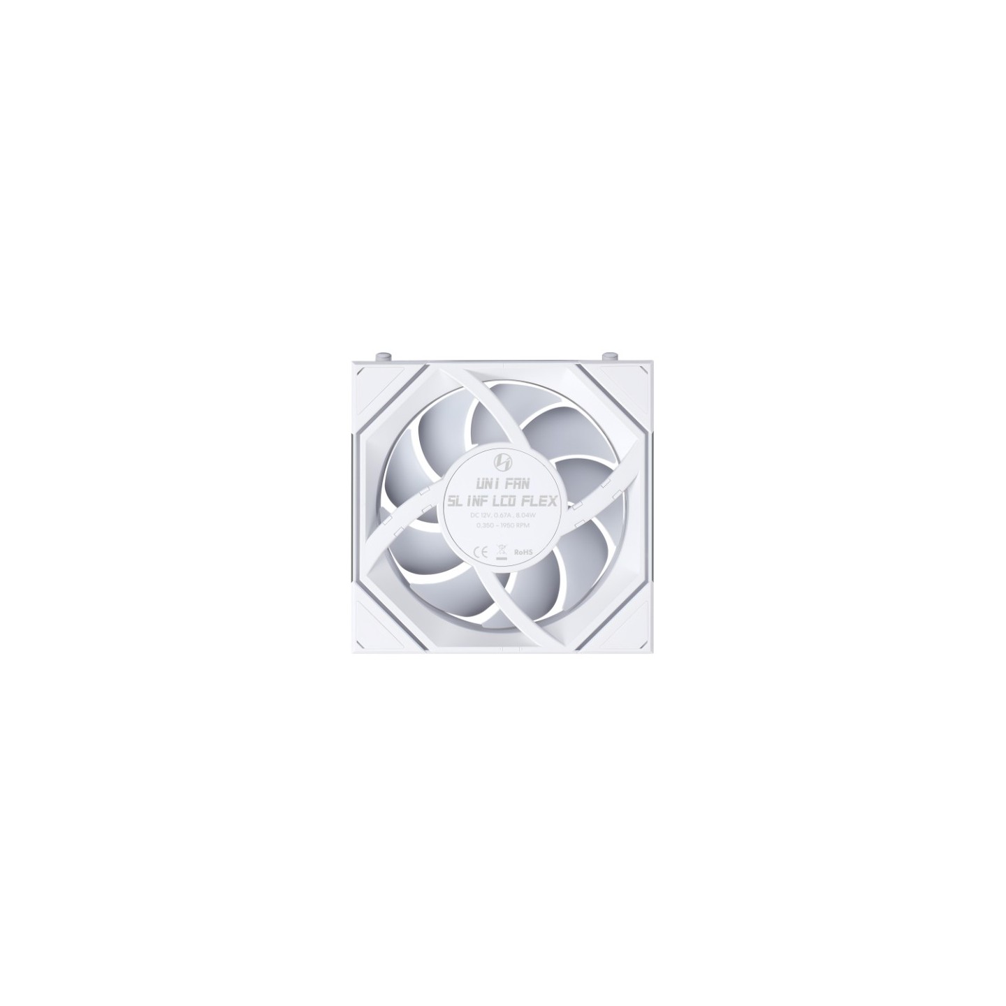 LIAN LI UNI FAN SL-INF FLEX – Ventilateur ARGB 120 mm avec écran LCD 1,8″