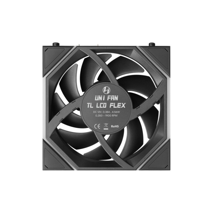 LIAN LI UNI FAN TL FLEX – Ventilateur ARGB 120 mm avec écran LCD 1,8″