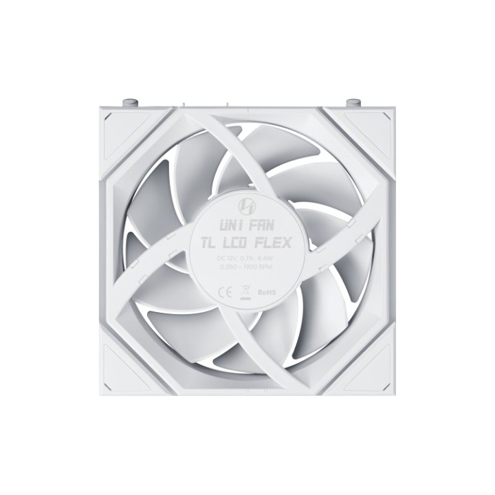 LIAN LI UNI FAN TL FLEX – Ventilateur ARGB 120 mm avec écran LCD 1,8″