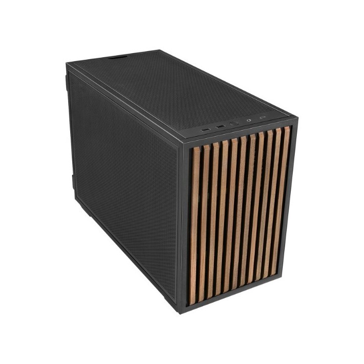 LIAN LI B4-mATX – Boîtier compact mATX 21,3 L, panneau mesh ou bois