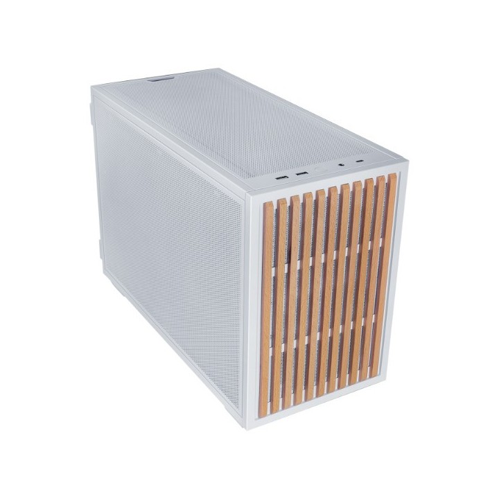 LIAN LI B4-mATX – Boîtier compact mATX 21,3 L, panneau mesh ou bois