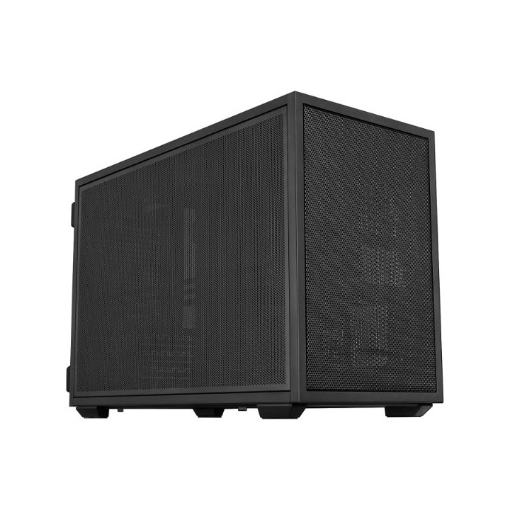 LIAN LI B4-mATX – Boîtier compact mATX 21,3 L, panneau mesh ou bois