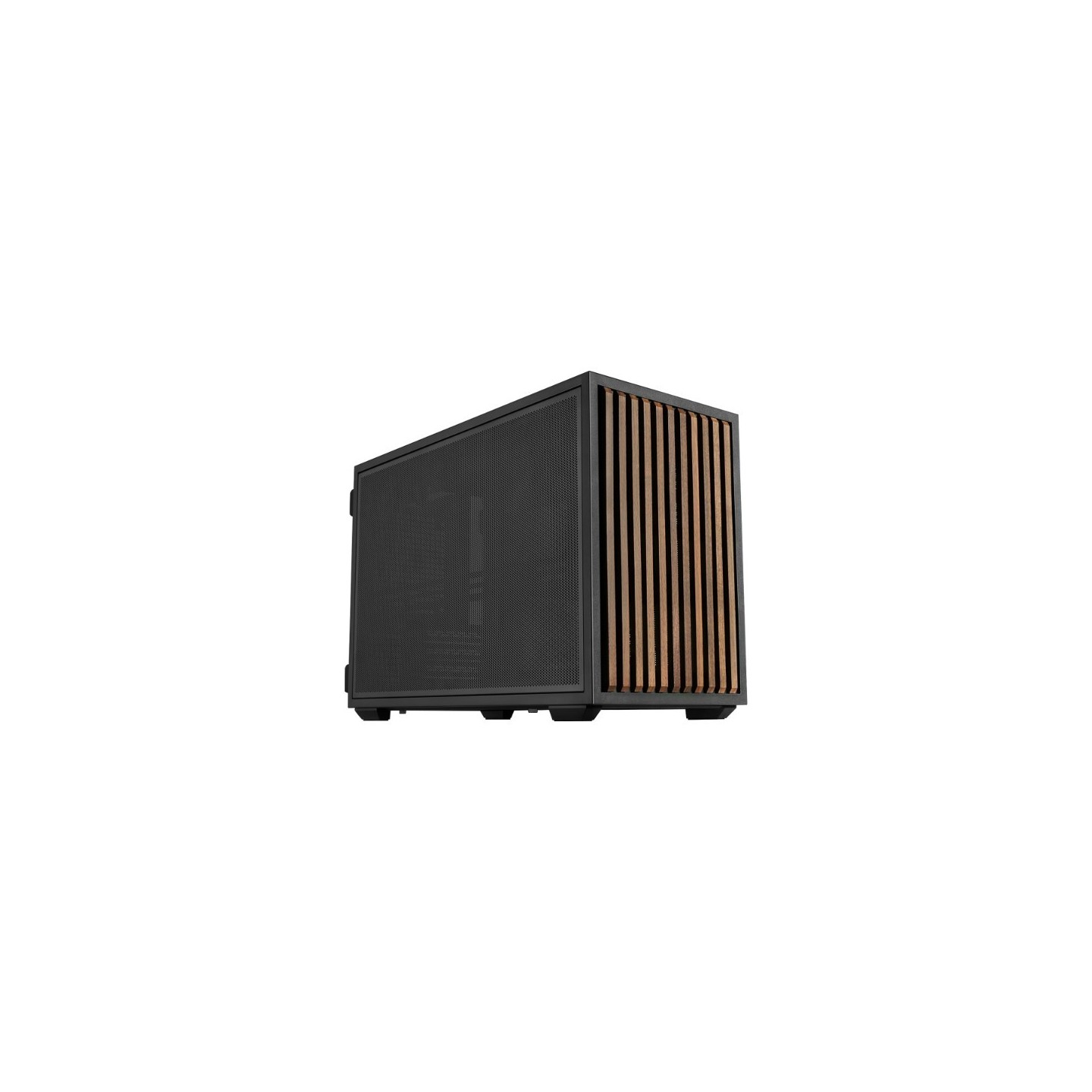 LIAN LI B4-mATX – Boîtier compact mATX 21,3 L, panneau mesh ou bois