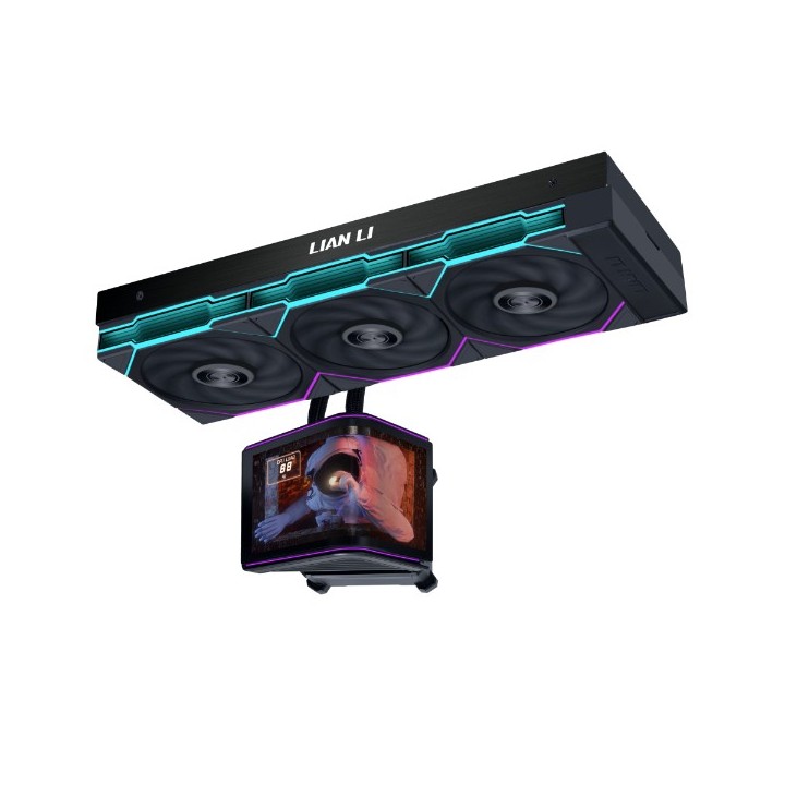 LIAN LI HydroShift II OLED Curved – Watercooling AIO 360 mm avec écran OLED incurvé