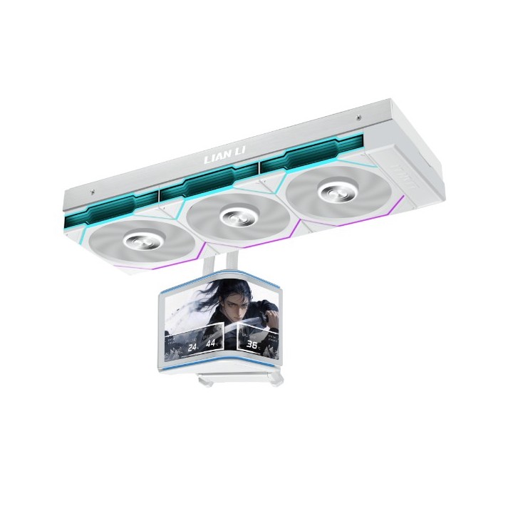 LIAN LI HydroShift II OLED Curved – Watercooling AIO 360 mm avec écran OLED incurvé