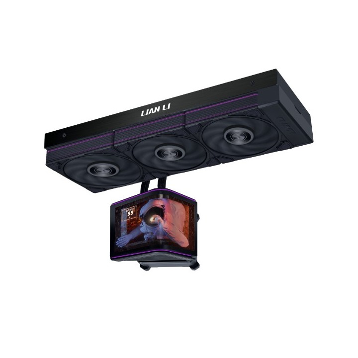 LIAN LI HydroShift II OLED Curved – Watercooling AIO 360 mm avec écran OLED incurvé