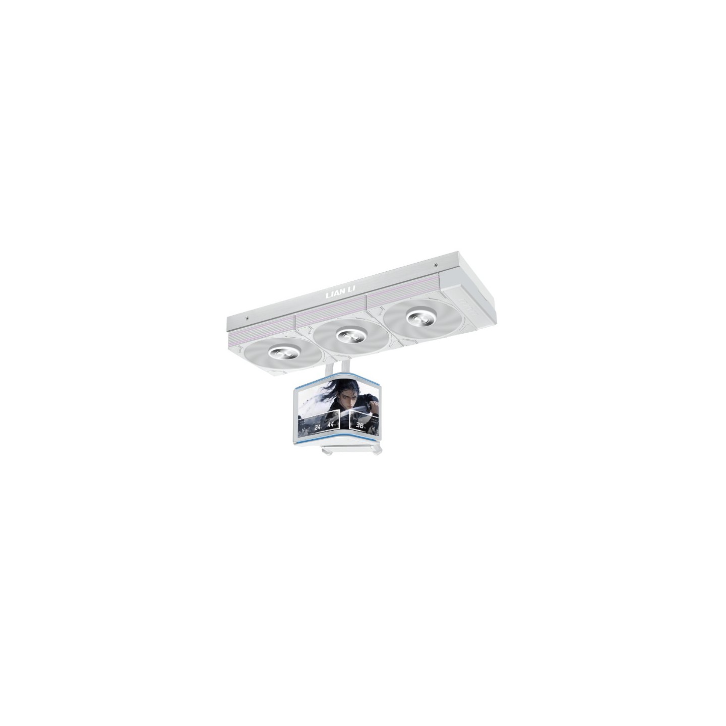 LIAN LI HydroShift II OLED Curved – Watercooling AIO 360 mm avec écran OLED incurvé