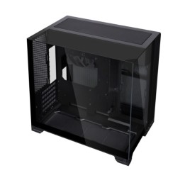 LIAN LI O11 Vision-M – Boîtier compact à double chambre en verre trempé