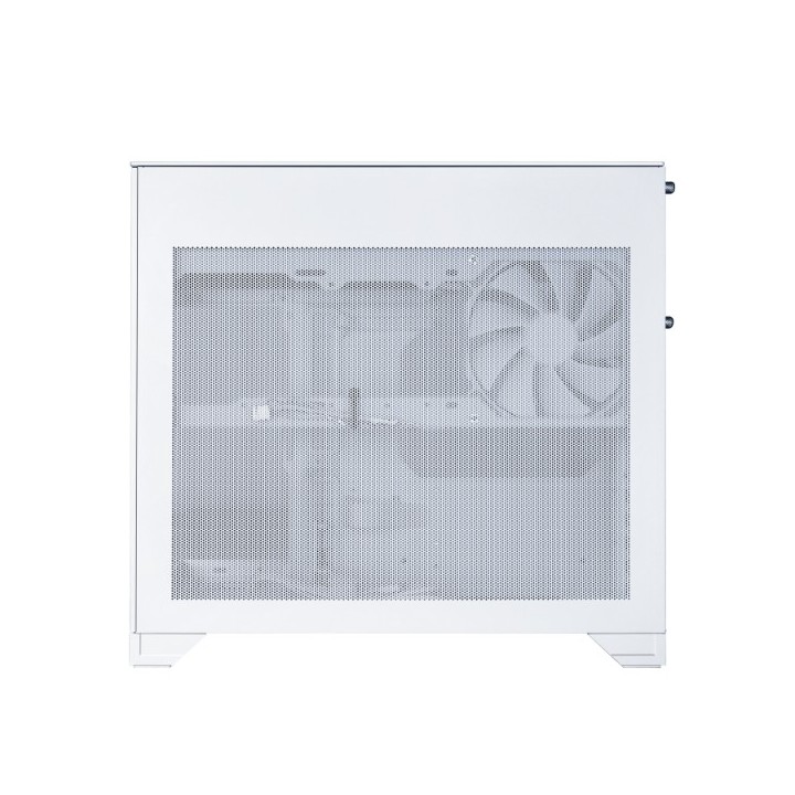 LIAN LI O11 Vision-M – Boîtier compact à double chambre en verre trempé
