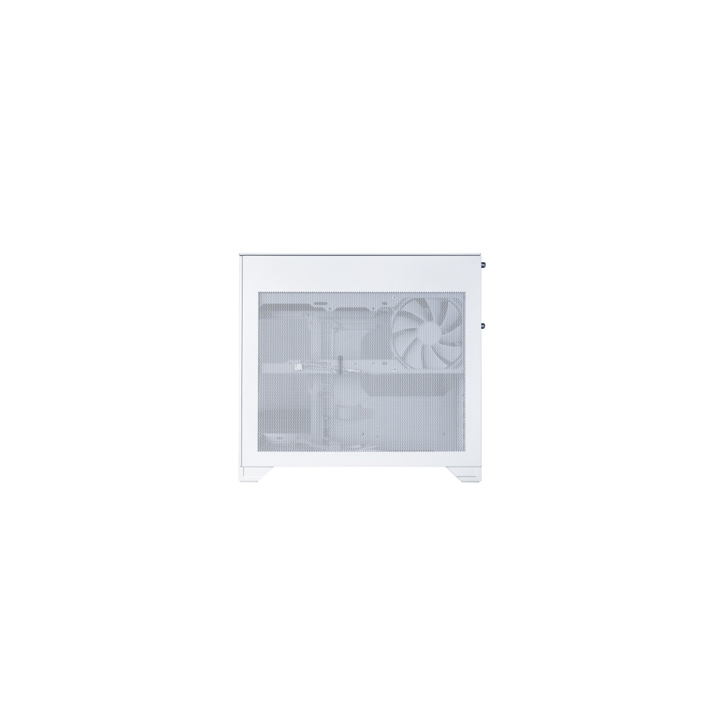 LIAN LI O11 Vision-M – Boîtier compact à double chambre en verre trempé