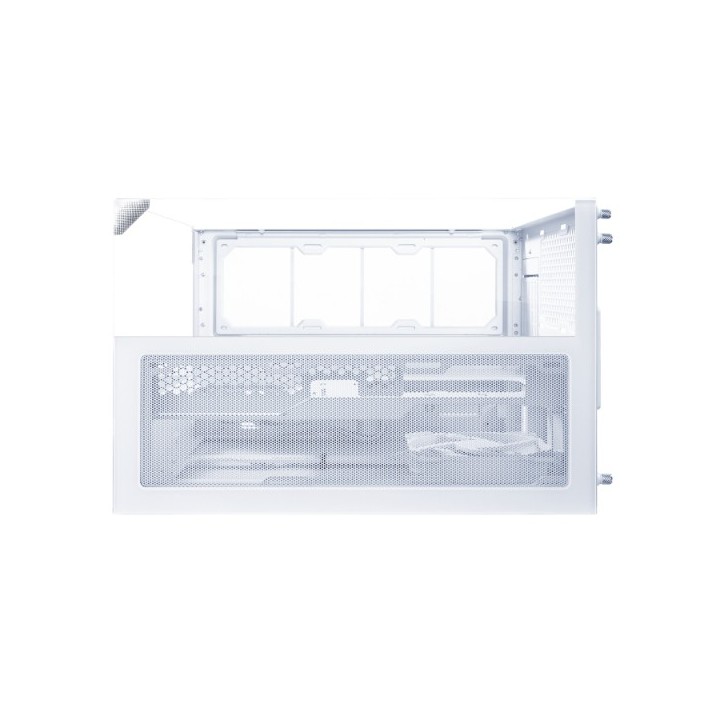 LIAN LI O11 Vision-M – Boîtier compact à double chambre en verre trempé