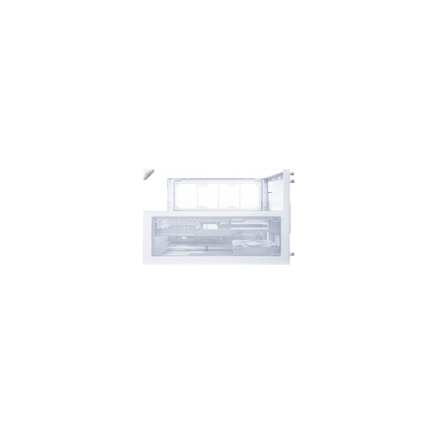 LIAN LI O11 Vision-M – Boîtier compact à double chambre en verre trempé