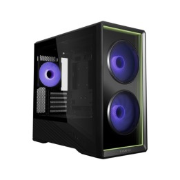 LIAN LI Vector V150 INF – Boîtier compact mATX en verre trempé, ARGB infinity