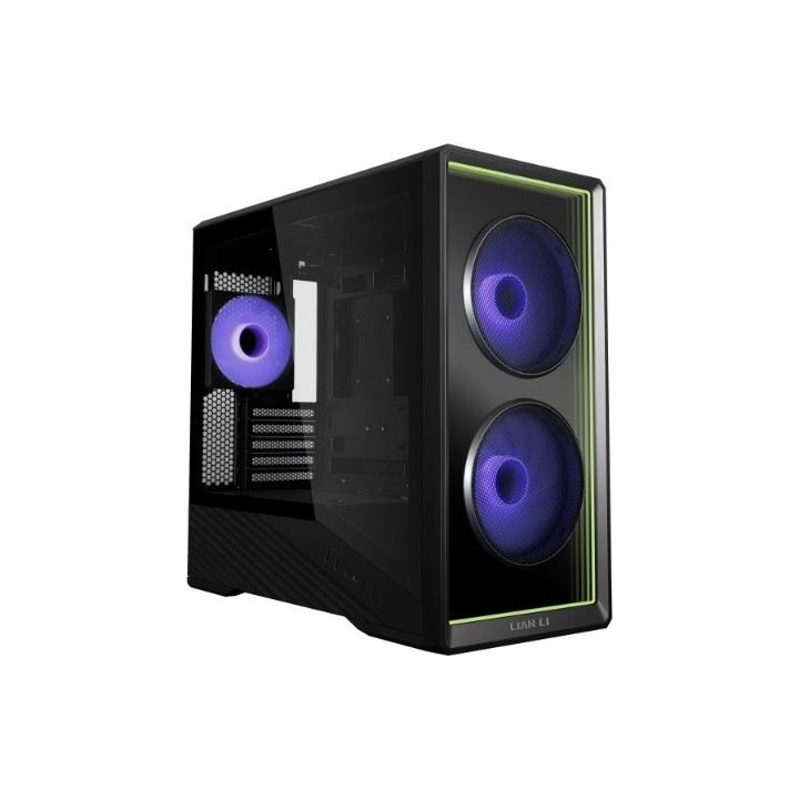 LIAN LI Vector V150 INF – Boîtier compact mATX en verre trempé, ARGB infinity