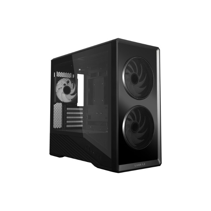 LIAN LI Vector V150 INF – Boîtier compact mATX en verre trempé, ARGB infinity
