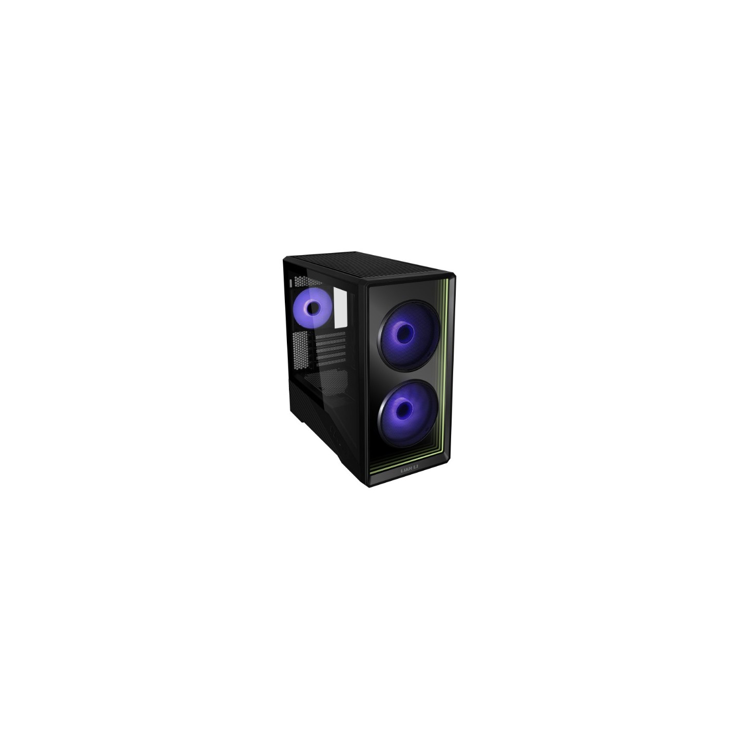 LIAN LI Vector V150 INF – Boîtier compact mATX en verre trempé, ARGB infinity