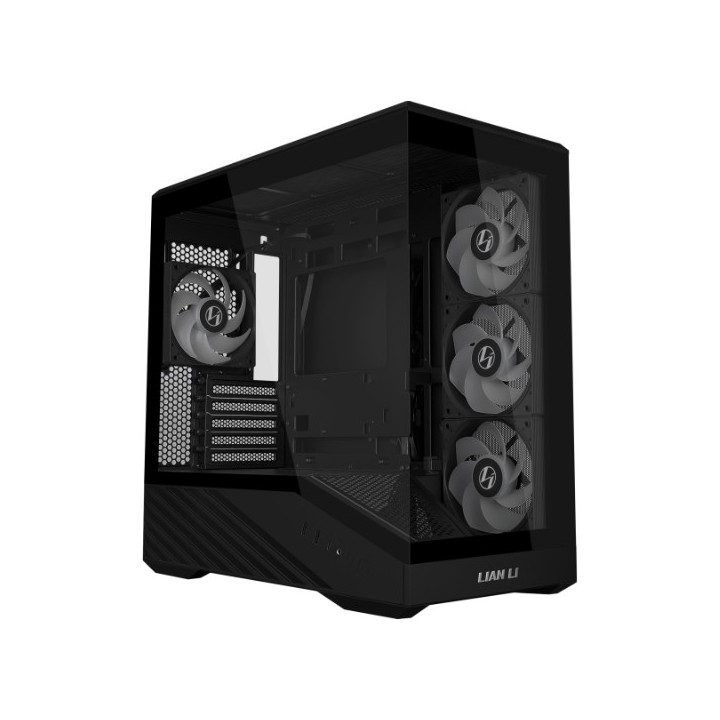 LIAN LI Vector V100 MINI – Boîtier compact mATX en verre trempé, éclairage ARGB