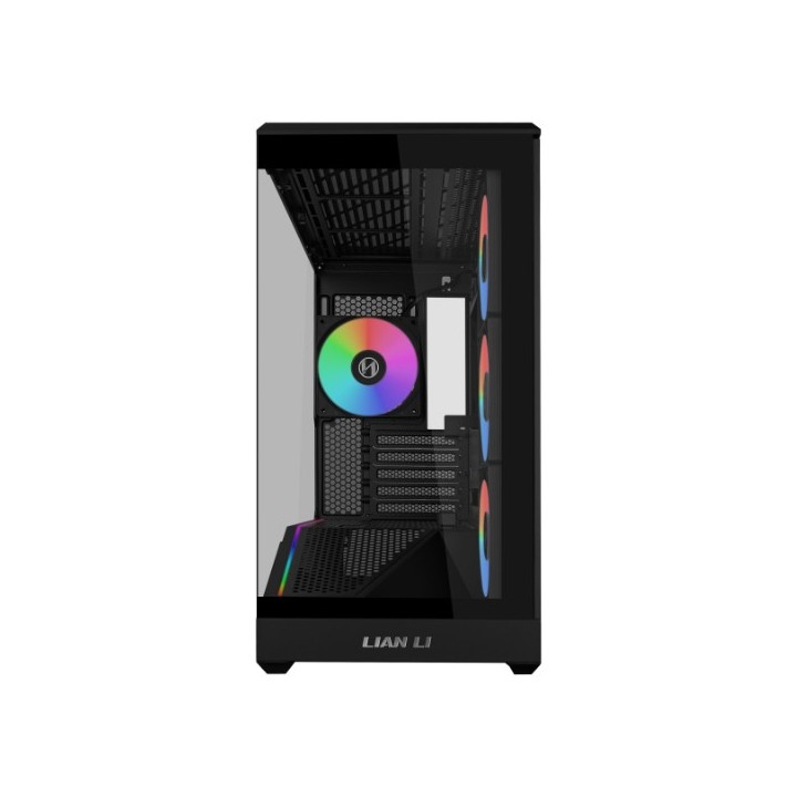 LIAN LI Vector V100 MINI – Boîtier compact mATX en verre trempé, éclairage ARGB