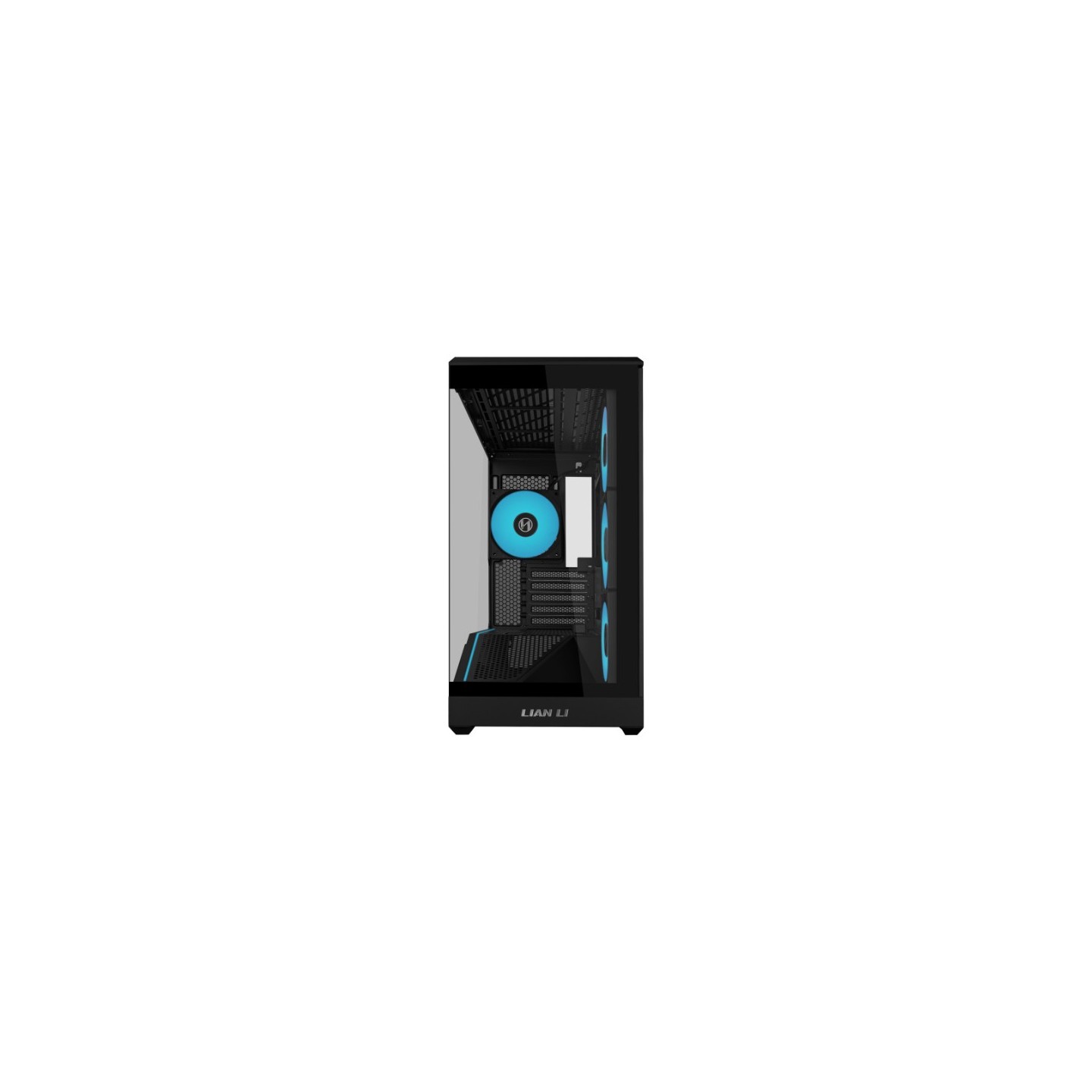 LIAN LI Vector V100 MINI – Boîtier compact mATX en verre trempé, éclairage ARGB