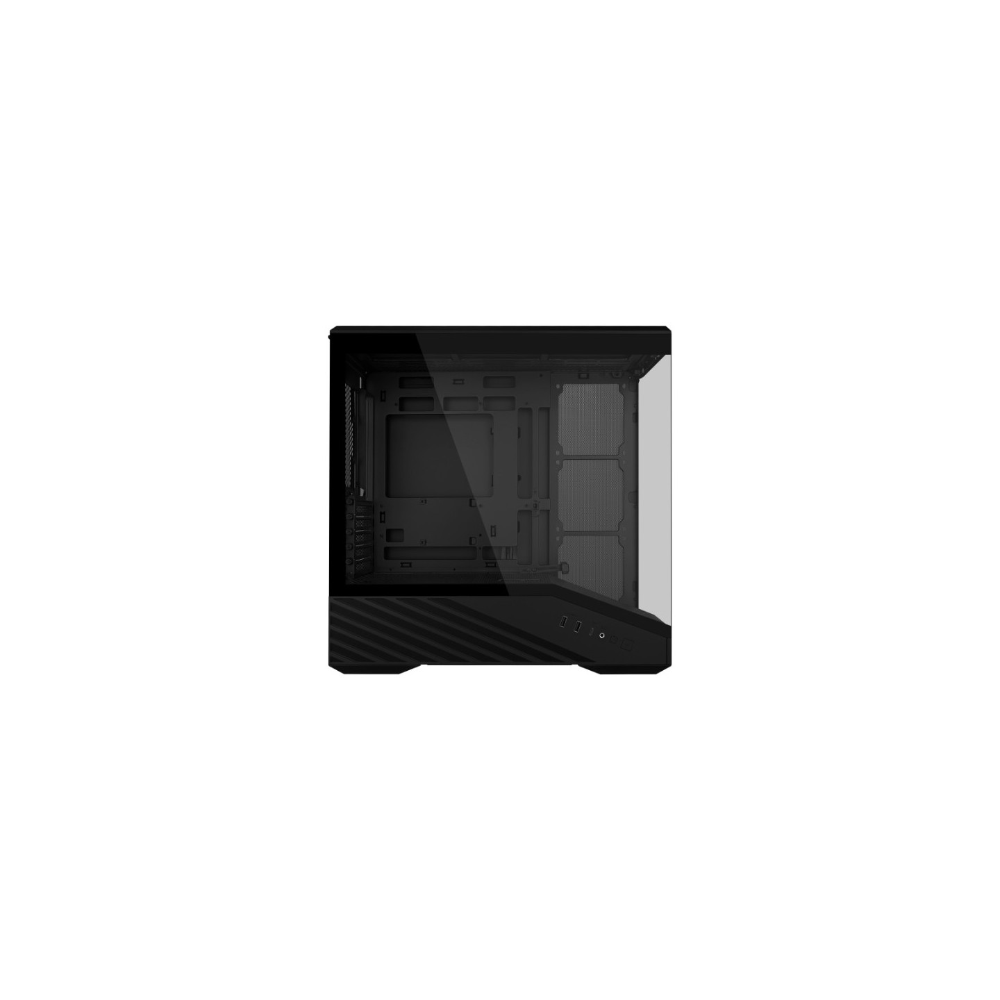 LIAN LI Vector V100 MINI – Boîtier compact mATX en verre trempé, éclairage ARGB
