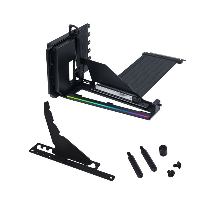 LIAN LI Vertical GPU Kit VG4v4 – Support GPU vertical 4 slots avec riser PCIe 5.0