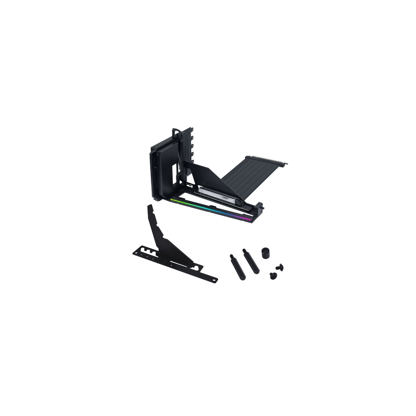 LIAN LI Vertical GPU Kit VG4v4 – Support GPU vertical 4 slots avec riser PCIe 5.0