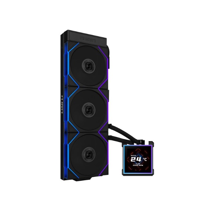 LIAN LI HydroShift II LCD-S – Watercooling AIO 360 mm avec écran LCD 3,4″