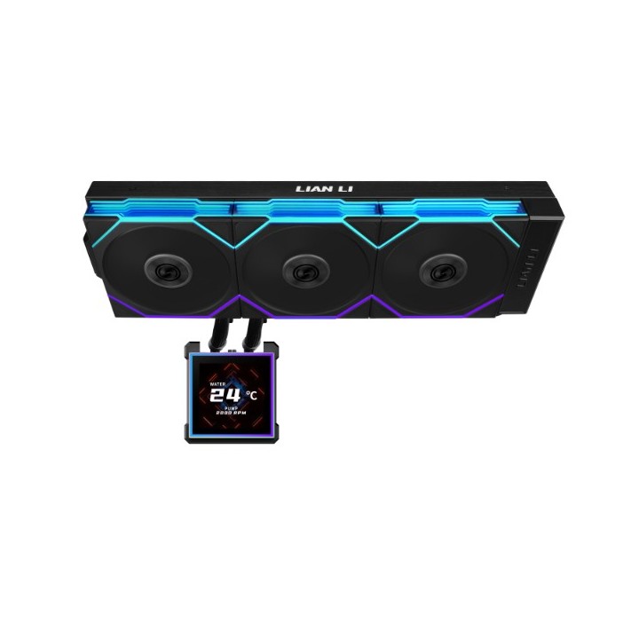 LIAN LI HydroShift II LCD-S – Watercooling AIO 360 mm avec écran LCD 3,4″