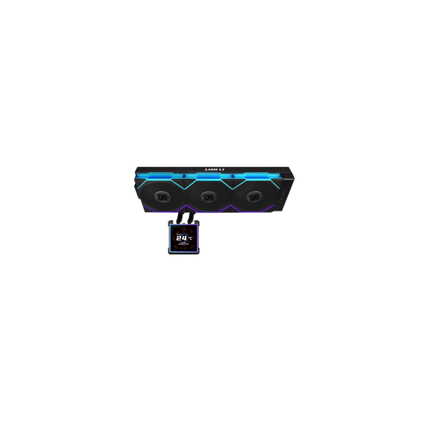LIAN LI HydroShift II LCD-S – Watercooling AIO 360 mm avec écran LCD 3,4″
