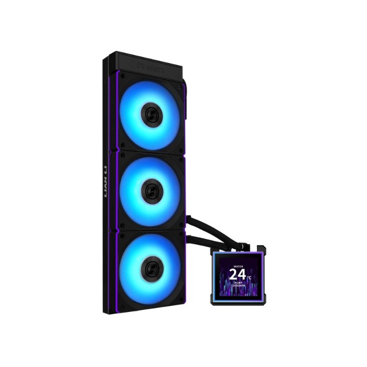 LIAN LI HydroShift II LCD-S – Watercooling AIO 360 mm avec écran LCD 3,4″