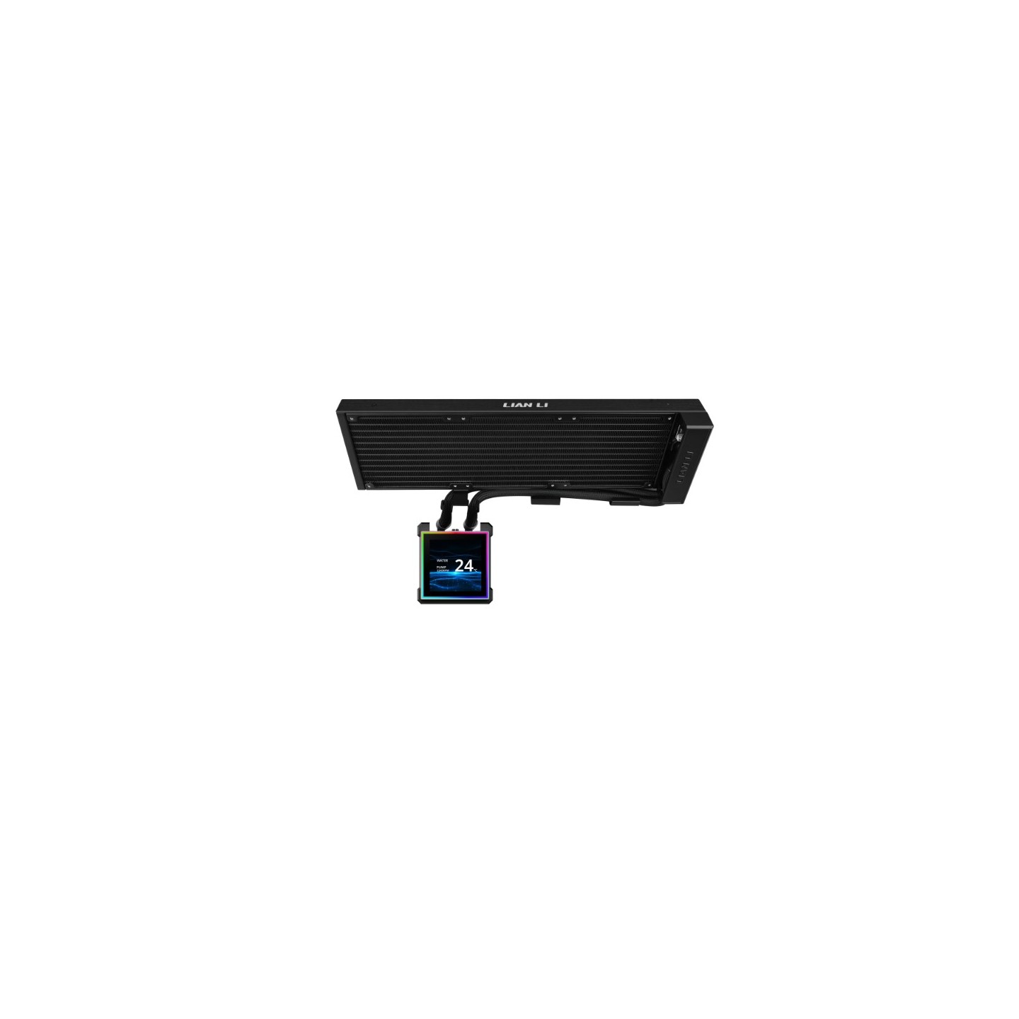 LIAN LI HydroShift II LCD-S – Watercooling AIO 360 mm avec écran LCD 3,4″