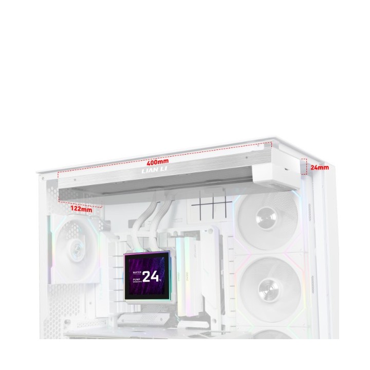 LIAN LI HydroShift II LCD-S – Watercooling AIO 360 mm avec écran LCD 3,4″