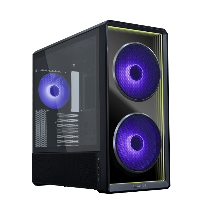LIAN LI LANCOOL 217 INF – Boîtier moyen tour E-ATX en verre trempé, infinity mirror
