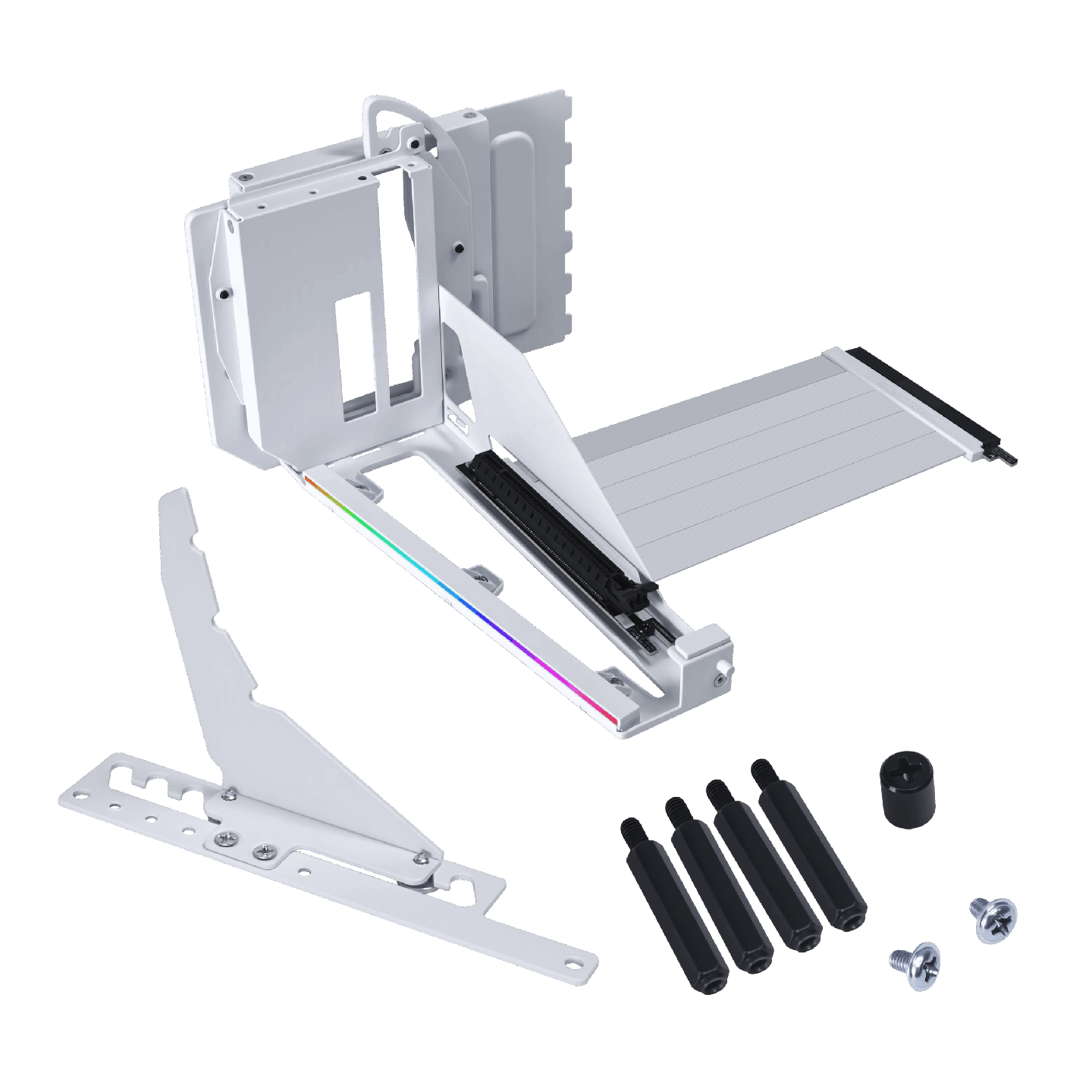 LIAN LI Vertical GPU Kit VG4v3 – Support GPU vertical 4 slots avec riser PCIe 5.0