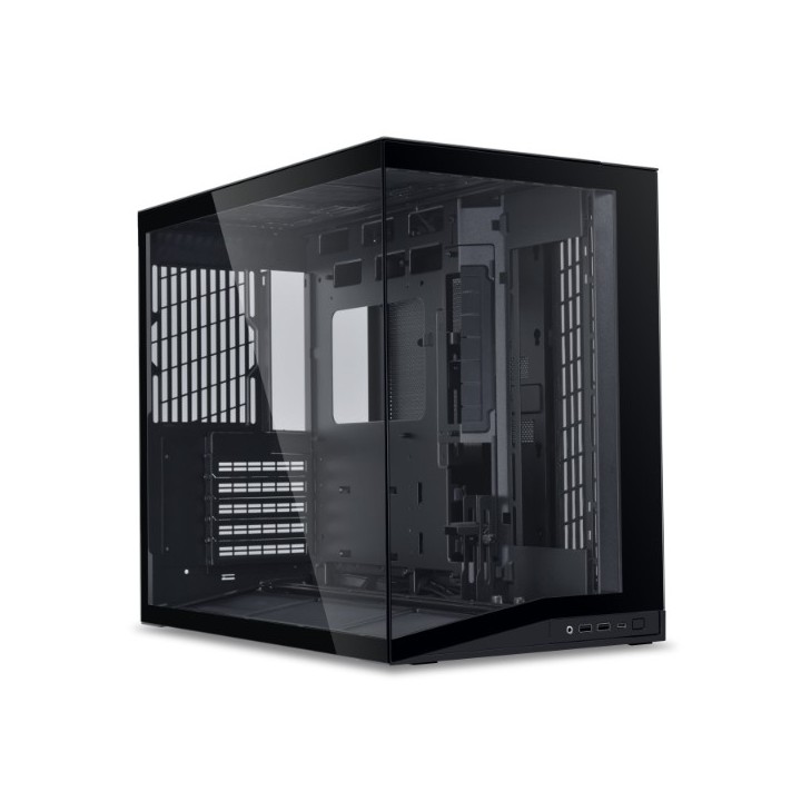 LIAN LI O11 Dynamic Mini V2 – Boîtier compact ATX 45,38 L en verre trempé