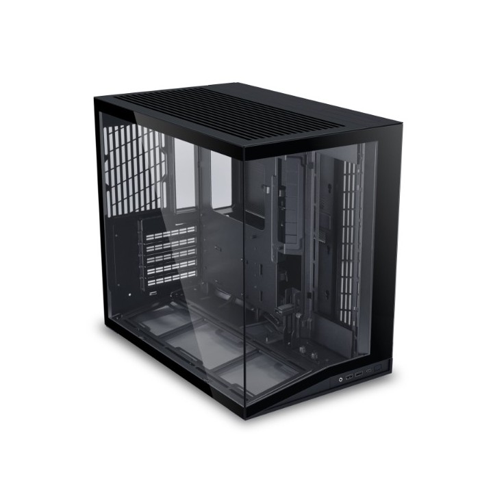 LIAN LI O11 Dynamic Mini V2 – Boîtier compact ATX 45,38 L en verre trempé