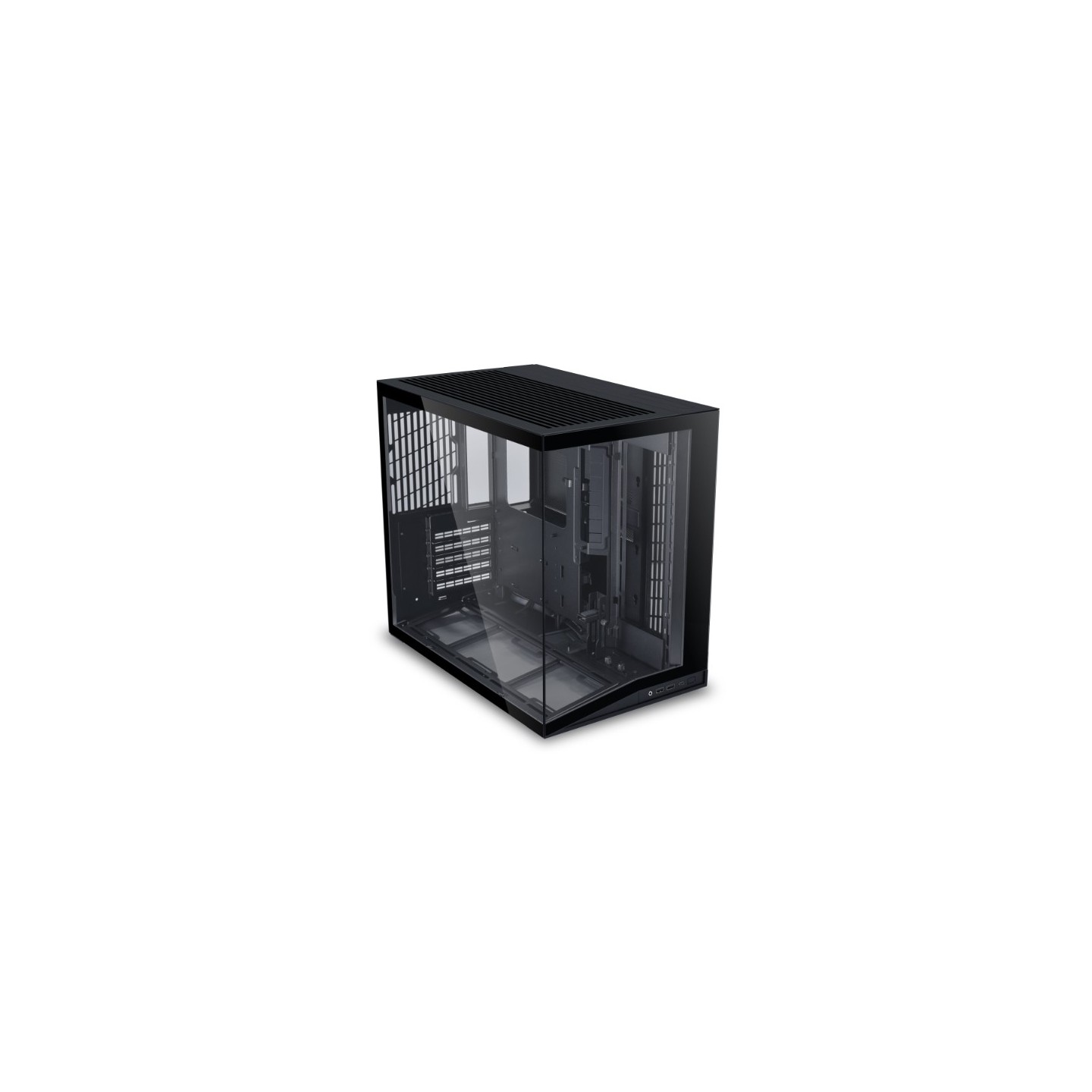 LIAN LI O11 Dynamic Mini V2 – Boîtier compact ATX 45,38 L en verre trempé