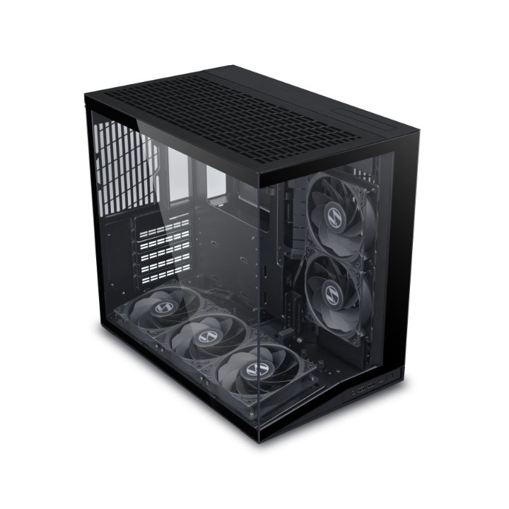 LIAN LI O11 Dynamic Mini V2 – Boîtier compact ATX 45,38 L en verre trempé