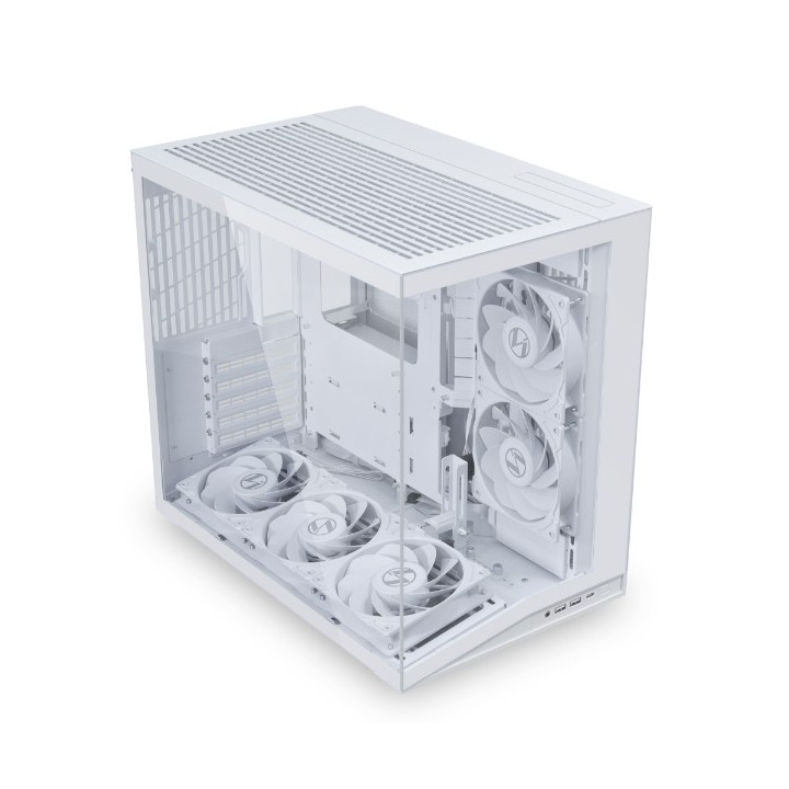 LIAN LI O11 Dynamic Mini V2 – Boîtier compact ATX 45,38 L en verre trempé
