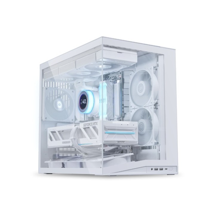 LIAN LI O11 Dynamic Mini V2 – Boîtier compact ATX 45,38 L en verre trempé