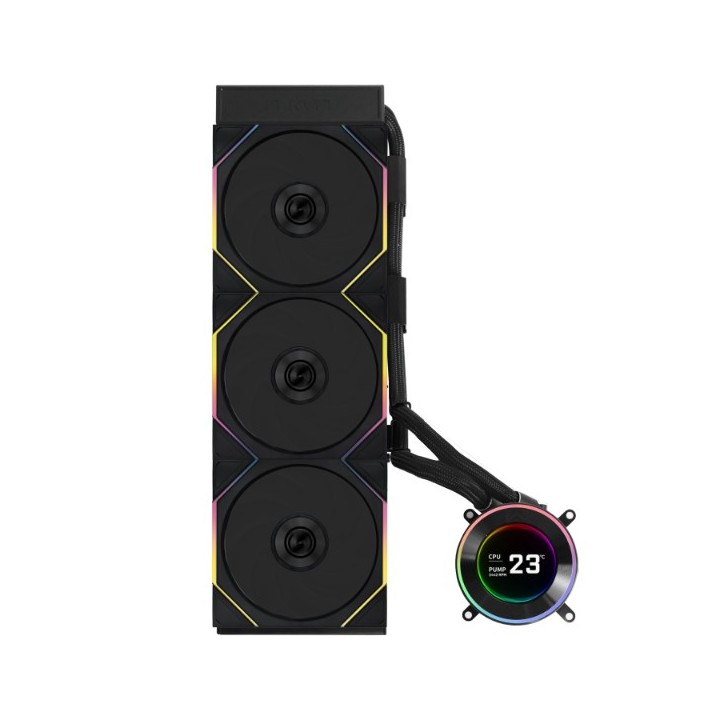 LIAN LI HydroShift II LCD-C – Watercooling AIO 360 mm avec écran LCD 2,1″